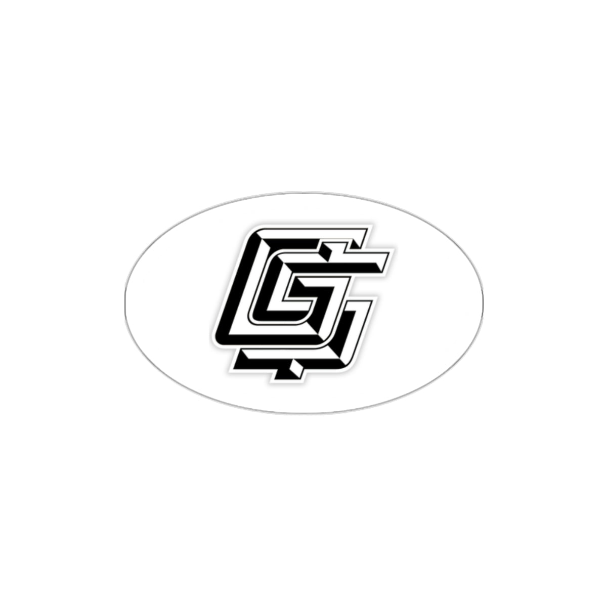 GoldBoys B&W Die-Cut Sticker