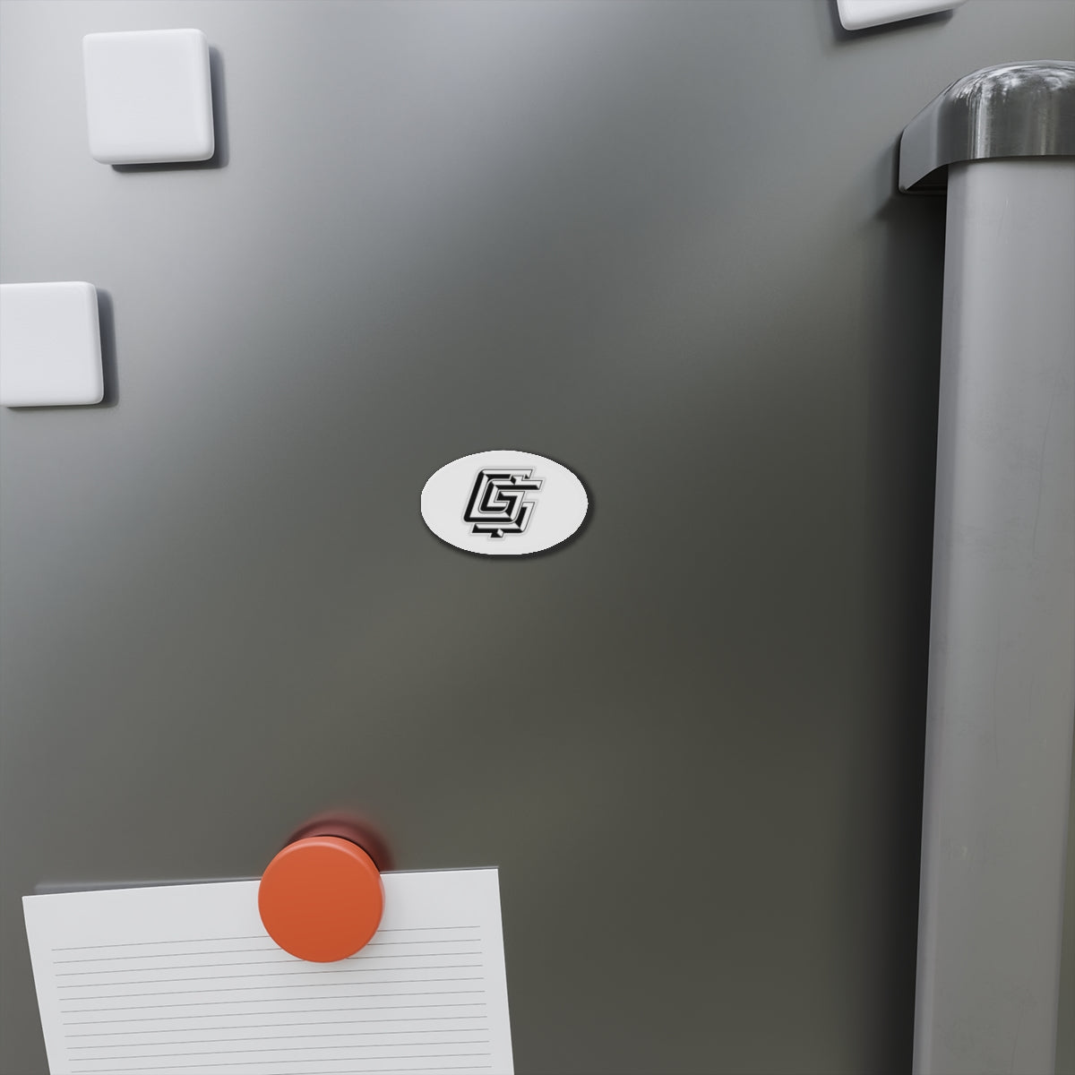 GoldBoys B&W Die-Cut Magnet