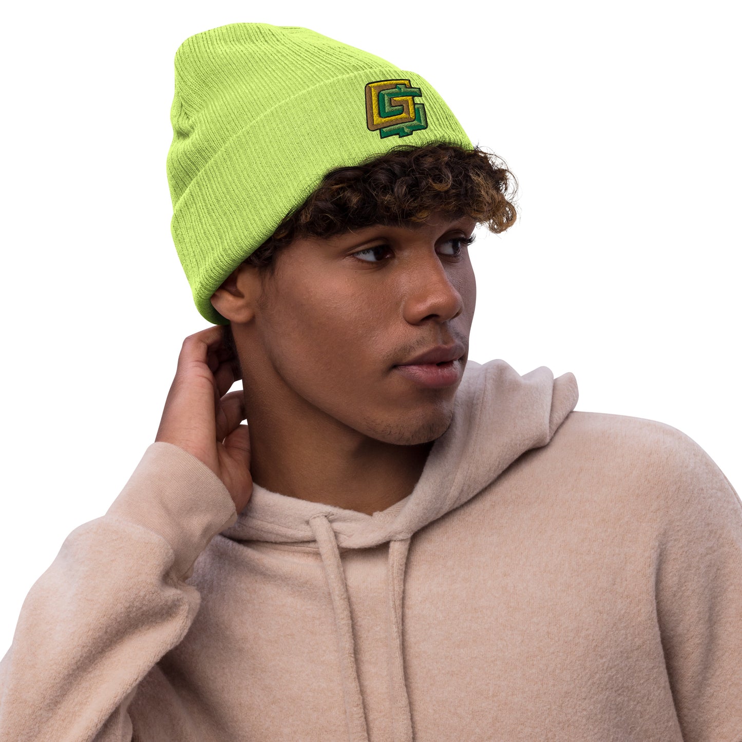 GoldBoys Ribbed knit beanie