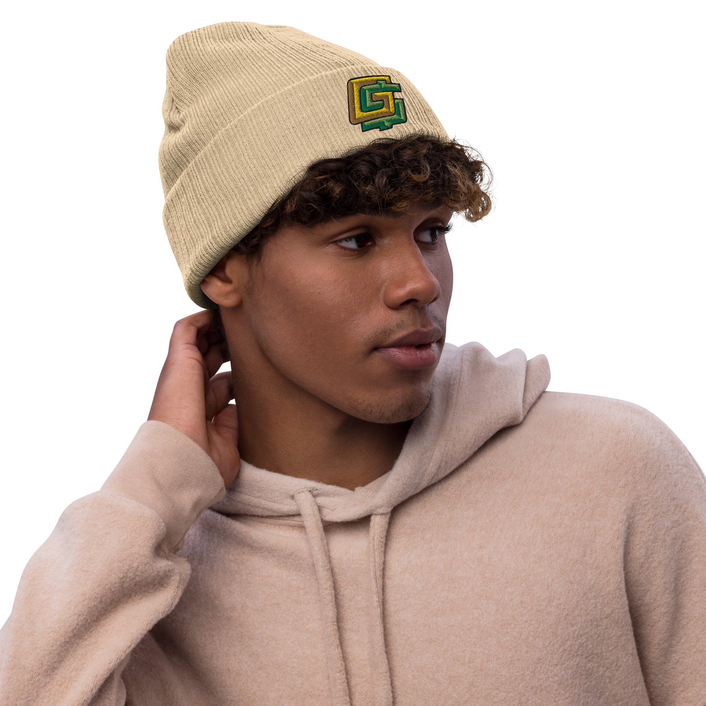GoldBoys Ribbed knit beanie