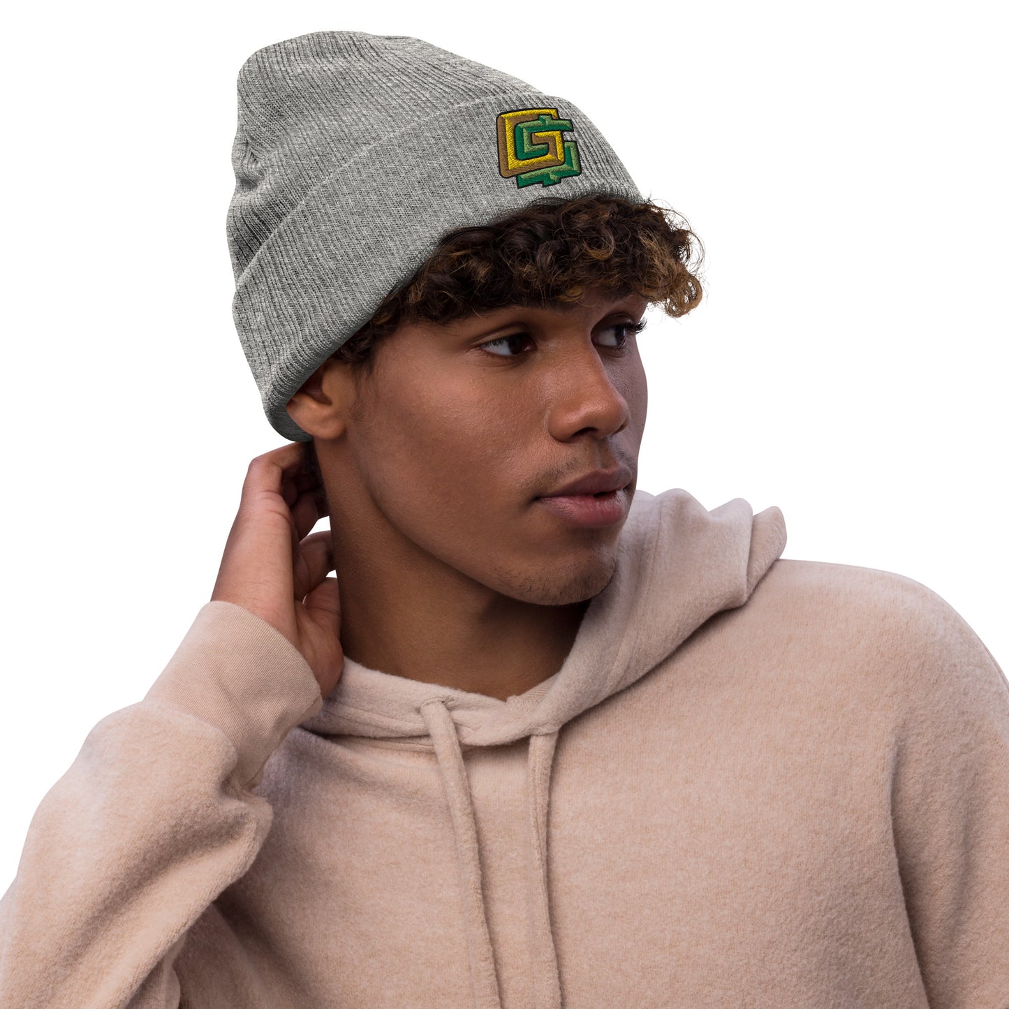 GoldBoys Ribbed knit beanie