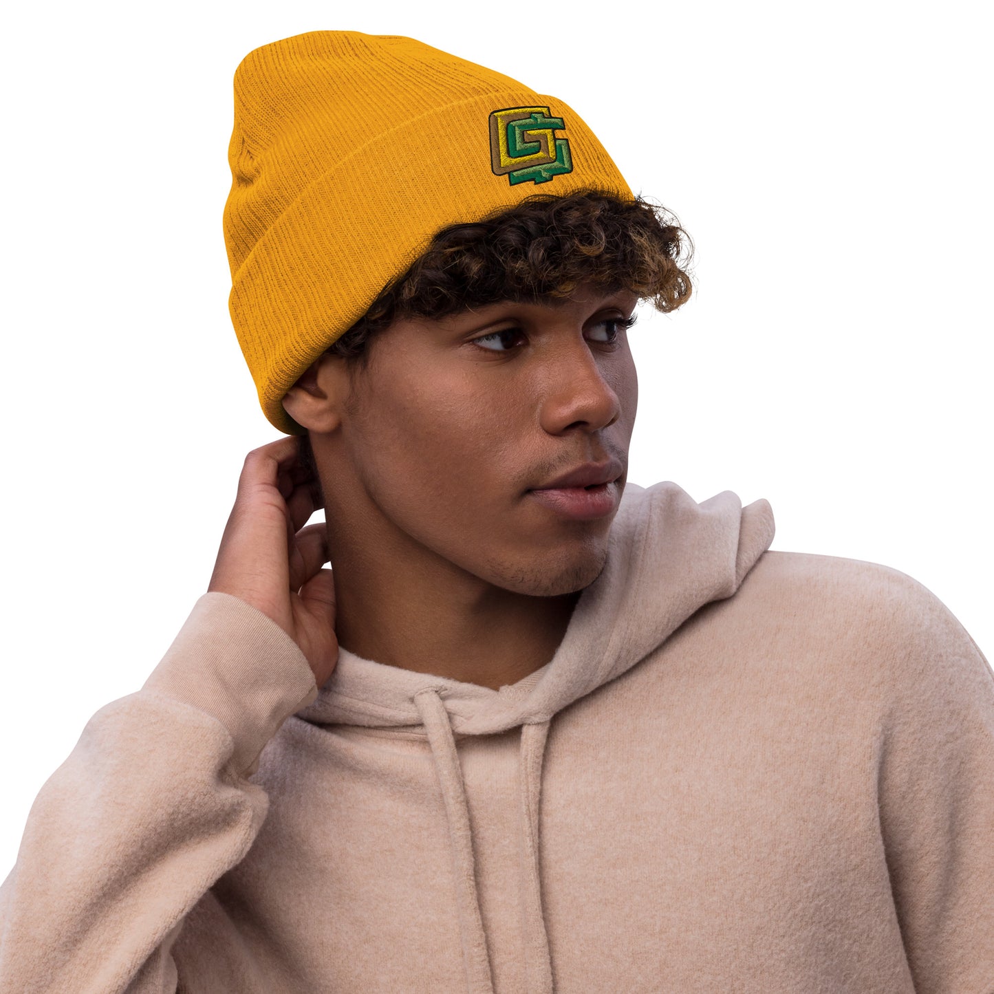GoldBoys Ribbed knit beanie