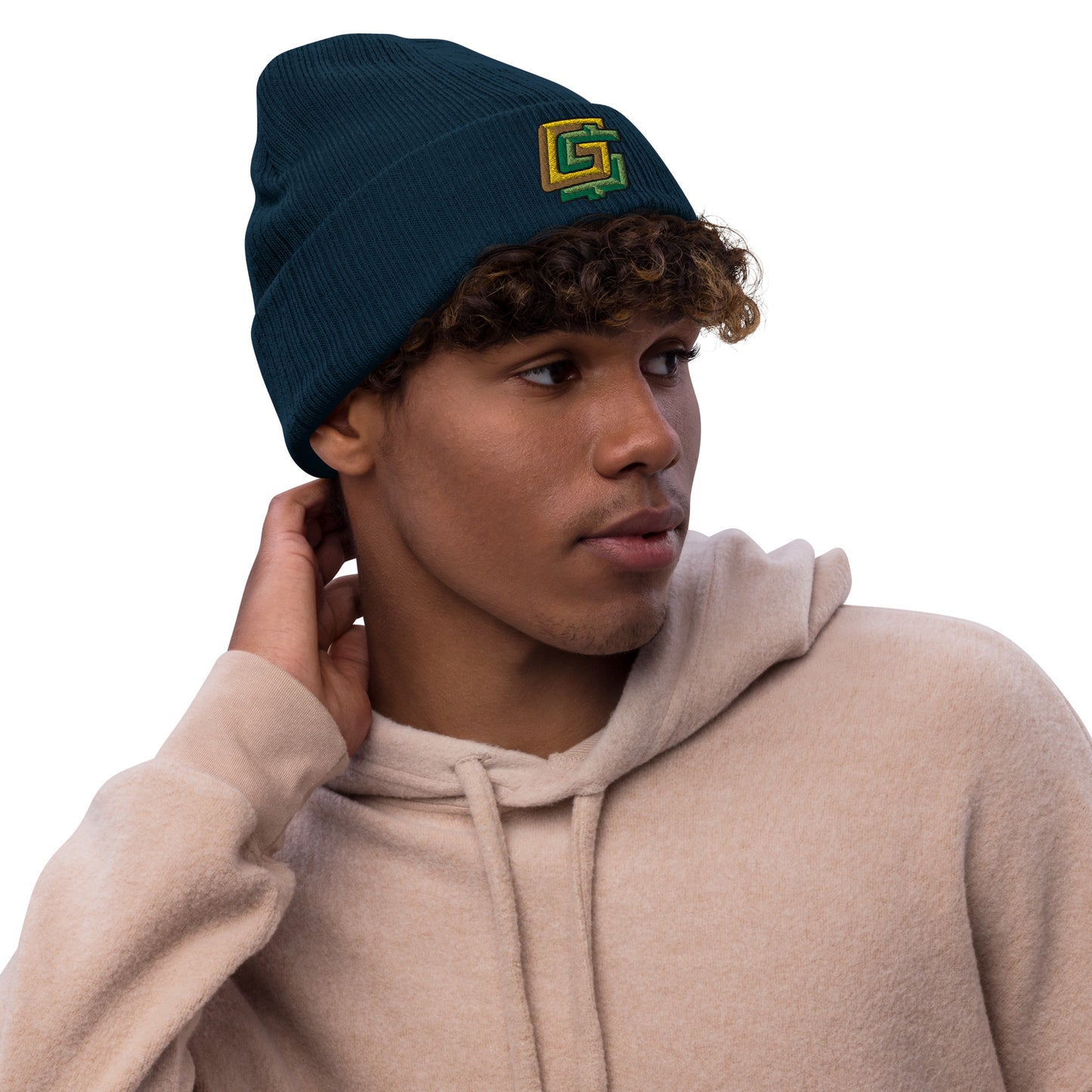 GoldBoys Ribbed knit beanie