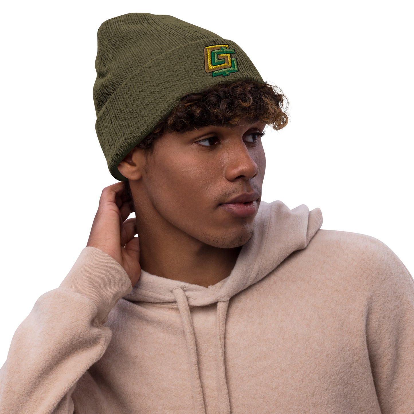 GoldBoys Ribbed knit beanie